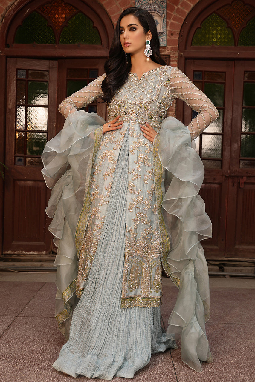 Ruffled Dupatta