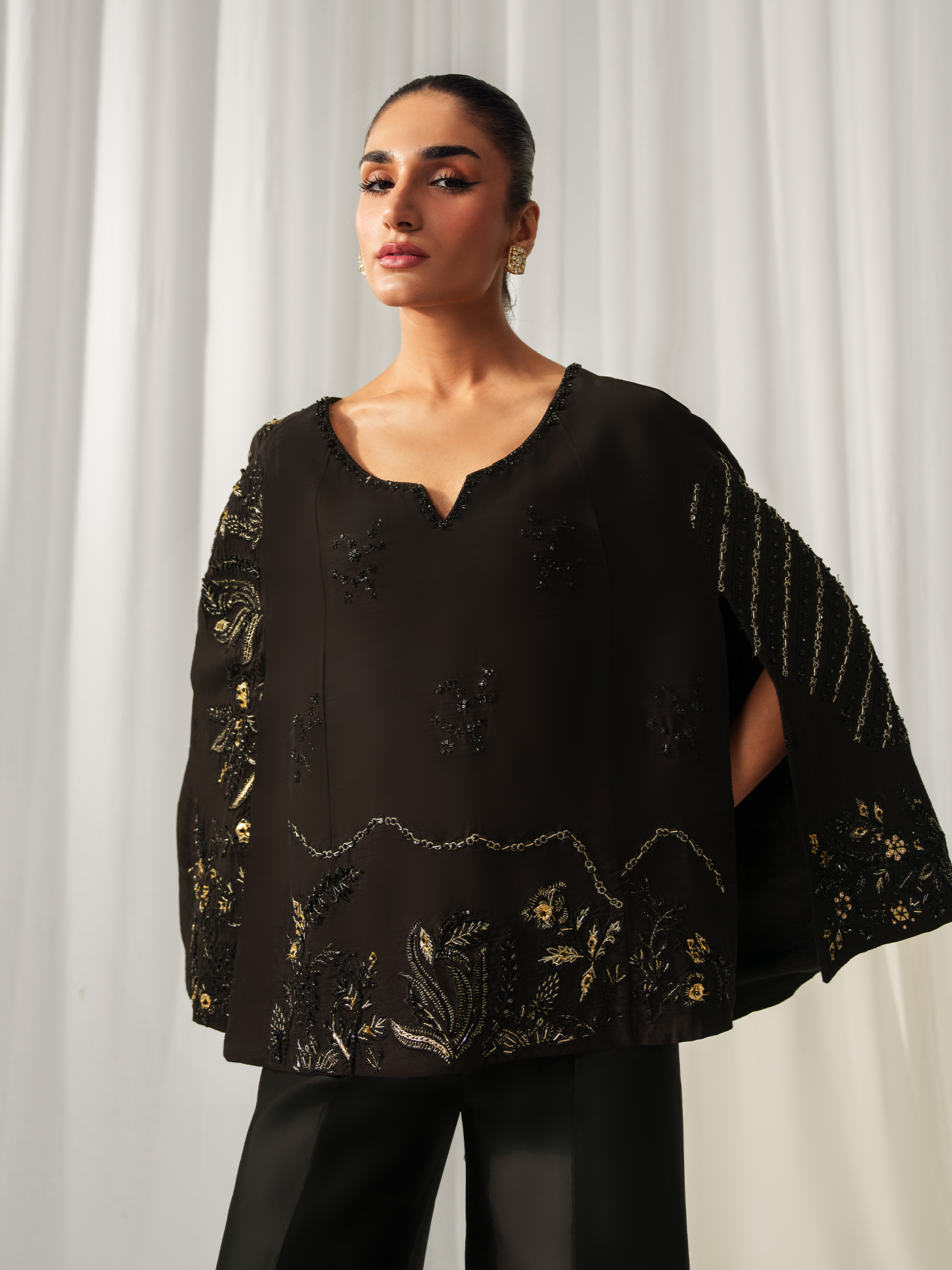 Crystal cape